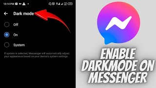 How to enable dark mode on messenger in 2022 ? screenshot 1