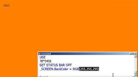Learn Visual FoxPro @ garfieldhudson.com - Tour The IDE (Lesson 1 of 30)