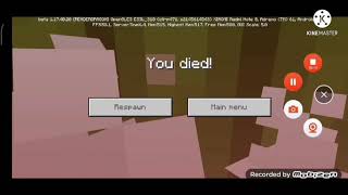 Minecraft You Died