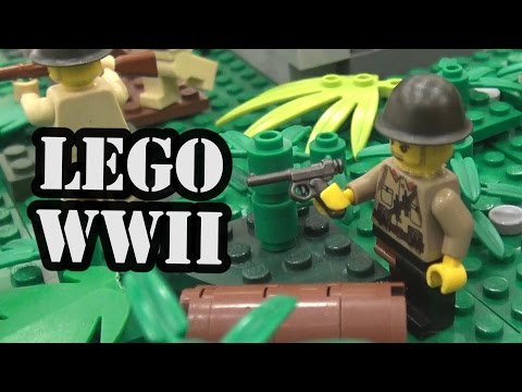 Custom LEGO WWII Battles at World War Brick 2017