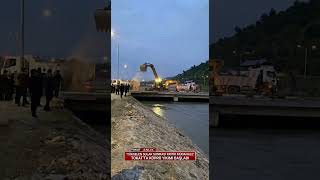 Yükselen Sular Sonrası Kritik Müdahale Tokat’ta Köprü Yıkımı Başladı.