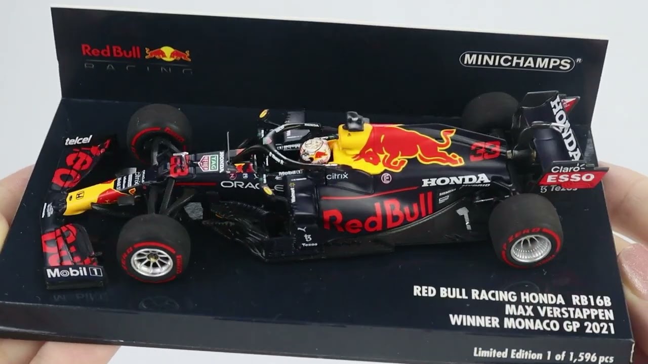 MINICHAMPS 1:43 RED BULL RACING HONDA RB16B - MAX VERSTAPPEN