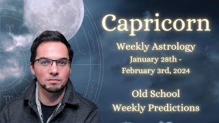 Capricorn January 28th - February 3rd 2024 Weekly Horoscope ( Old School Astrology Predictions )