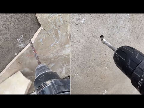 Video: Paano at paano mag-drill ng porselana na stoneware?