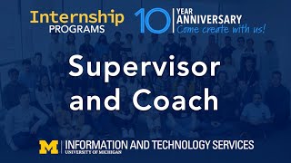 ITS Internship Supervisors and Coaches