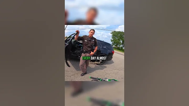 This Cop Didn’t Realize the Biker Owned the Property! 😭 @KyleKnievel ‬