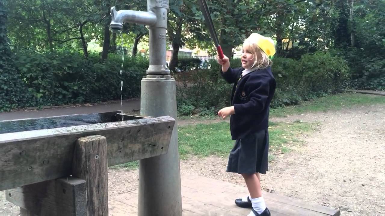 Pumping water in Butterfield Green
