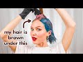 Dyeing my hair 2 different hair colors and watching them fail