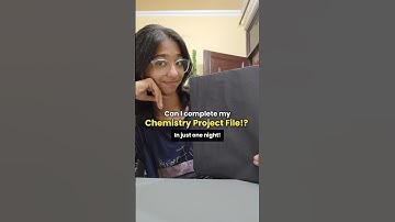 Chem Project File in just one night! 😺💤 Neet 2026 Aspirant! #cbse #minivlog #exam #pw #trending #fyp