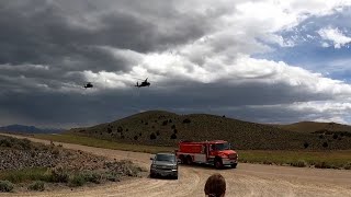 Utah National Guard soldiers train with fire crews ahead of wildfire season