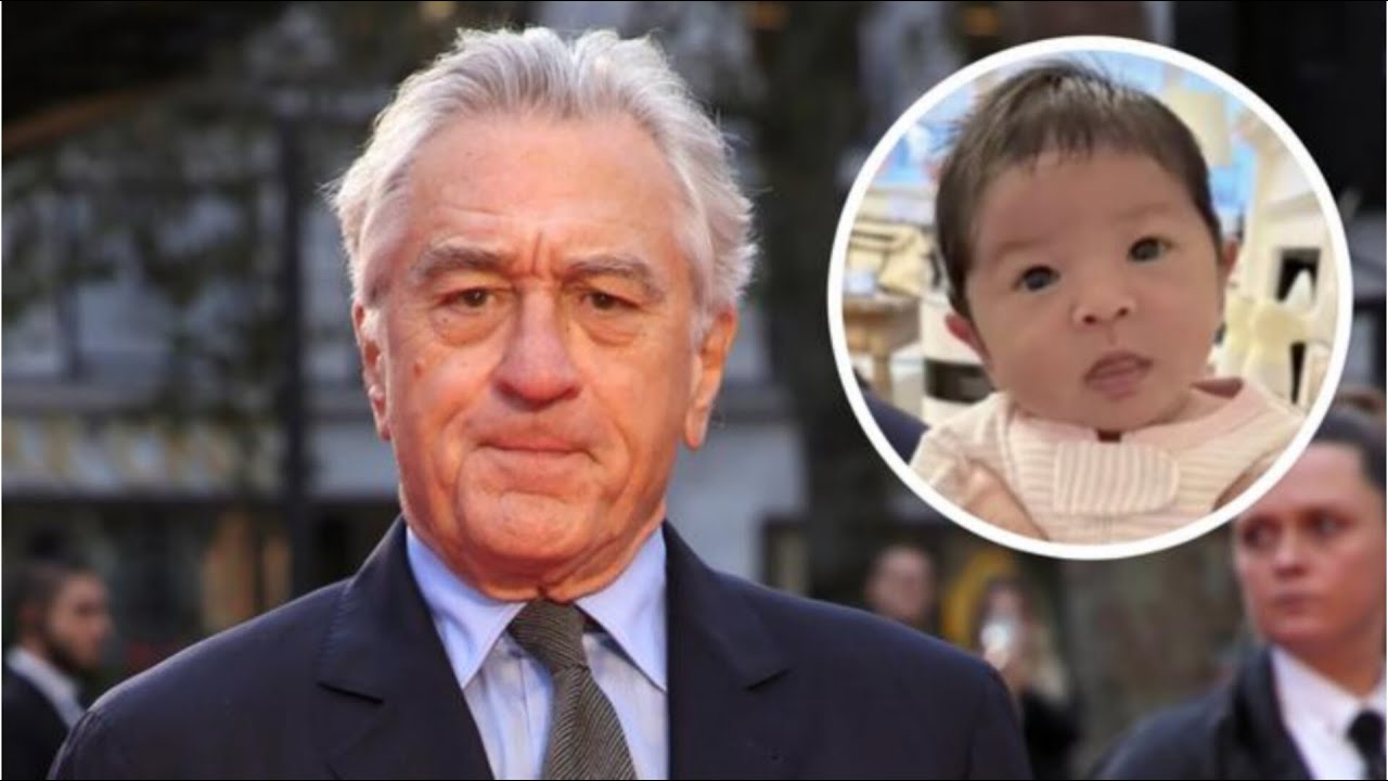 Robert De Niro, 80, and baby daughter Gia, 10 months, snuggle in rare
