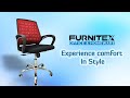 Office Chair Commercial Furniture Mesh FT H898 Red
