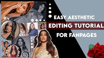 𝗛𝗼𝘄 𝘁𝗼 𝗺𝗮𝗸𝗲 𝗘𝗮𝘀𝘆 𝗔𝗲𝘀𝘁𝗵𝗲𝘁𝗶𝗰 𝗘𝗱𝗶𝘁𝗶𝗻𝗴 𝘁𝘂𝘁𝗼𝗿𝗶𝗮𝗹 𝗳𝗼𝗿 𝗳𝗮𝗻𝗽𝗮𝗴𝗲𝘀 || 🌸 𝗔𝘃𝗻𝗲𝗲𝘁