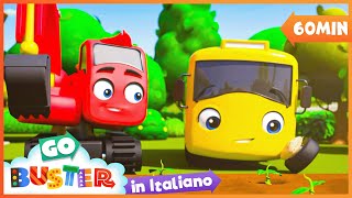 Buster Impara I Colori Della Frutta E Della Verdura | Go Buster | Moonbug Kids - Cartoni Animati