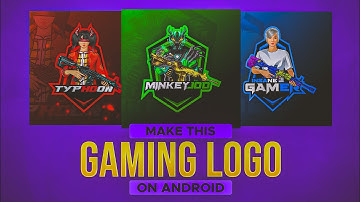 How to Make Gaming Logo For PUBG BGMI On Android With just easy Steps using Pixellab Ps Touch