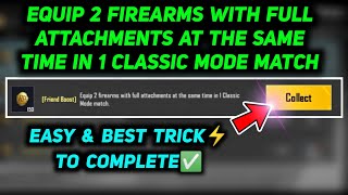 EQUIP 2 FIREARMS WITH FULL ATTACHMENTS AT THE SAME TIME IN 1 CLASSIC MODE MATCH MISSION screenshot 4