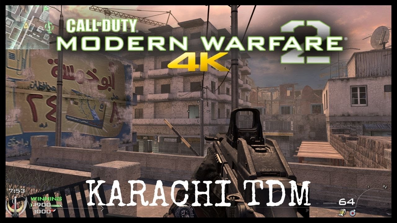 Call of Duty Modern Warfare 2 2019 Karachi TDM 4K YouTube