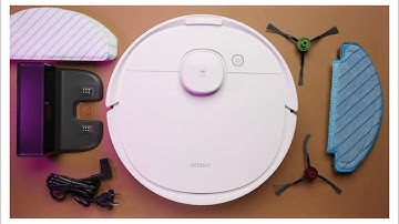 ECOVACS DEEBOT N8 PRO 2-in-1 Robot Vacuum Cleaner. Smart App Enabled. Unboxing and setup