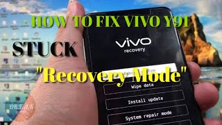 How To Fix Vivo Y91 Stuck In Recovery Mode || Vivo Y91 Muncul Recovery Mode Saat Booting ||