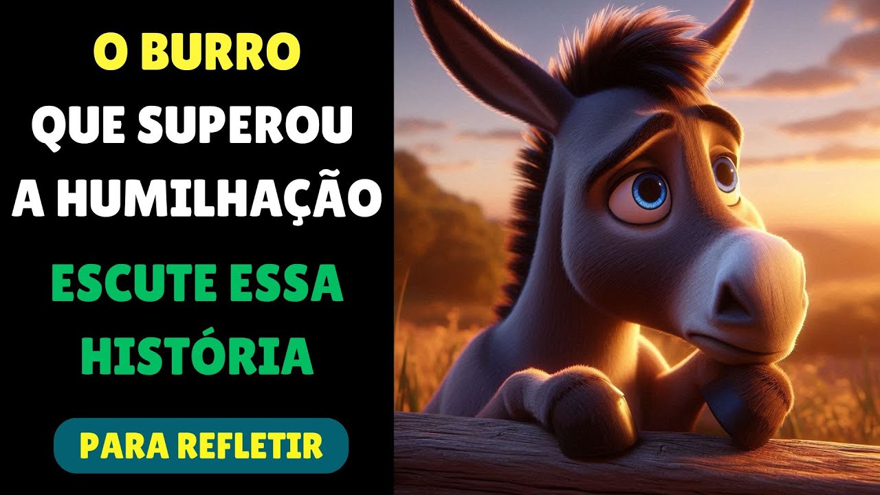 O Burro e a Superação da Humilhação - Uma História Que Vai Transformar ...