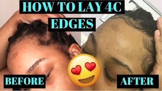 HOW TO LAY 4C EDGES (LASTS ALL DAY!)