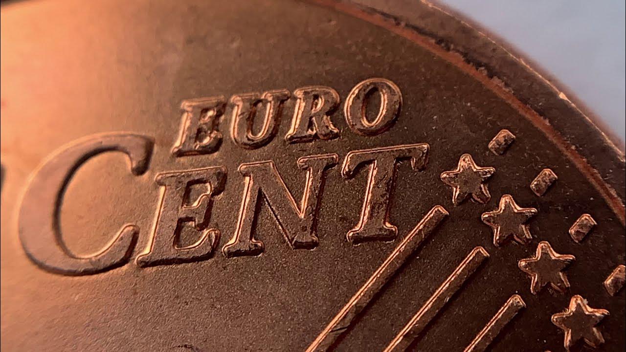 1 centesimo raro, ein euro cent 2014, Austria