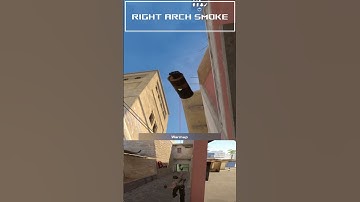 Mirage Smoke: Right Arch on B Site #cs2 #tipsandtricks #gaming #valve #smoke #mirage #source2