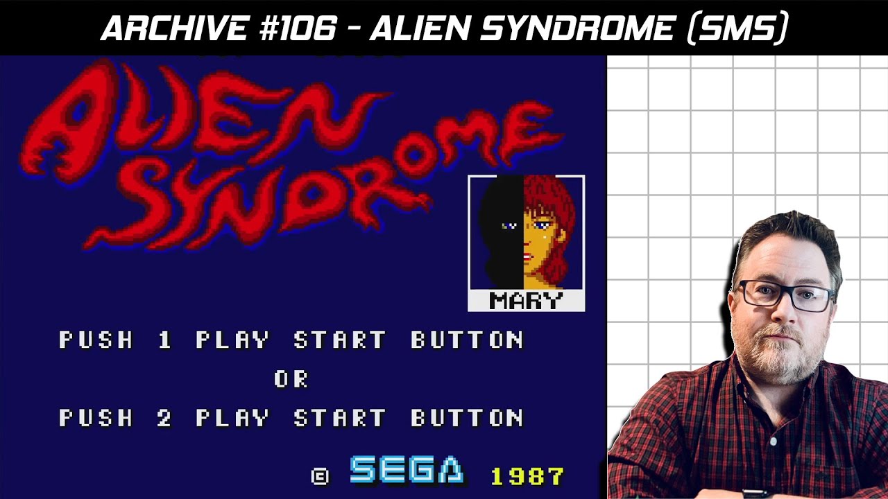 Alien Syndrome (Sega Master System, 1987) | Gameplay and Commentary ...
