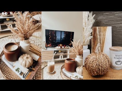 Shop with me and decorate my apartment for fall! | TJ Maxx & Target