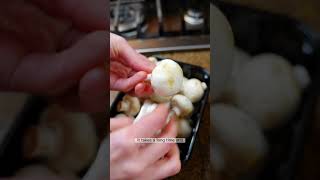 Three of the best ways to clean mushrooms #mushrooms  #chef #cheftips #cooking