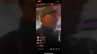 Nicki Minaj on Instagram live (papa bear started crying)