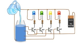 Water Level Indicator Circuit