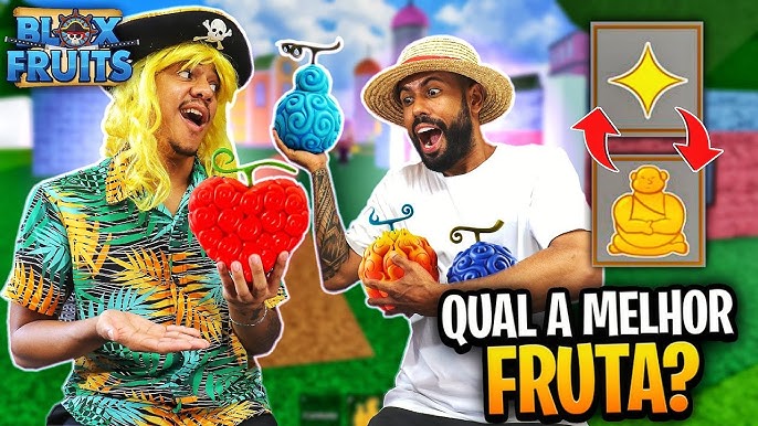 CONSEGUI A MELHOR FRUTA DO BLOX FRUITS SEA 1! 