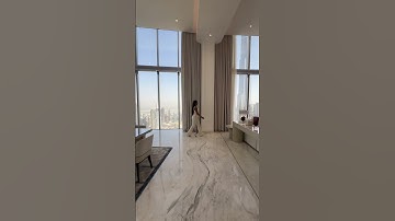 $19,000,000 Penthouse with the VIEW Of THE WORLDS TALLEST BUILDING! #luxuryrealestate
