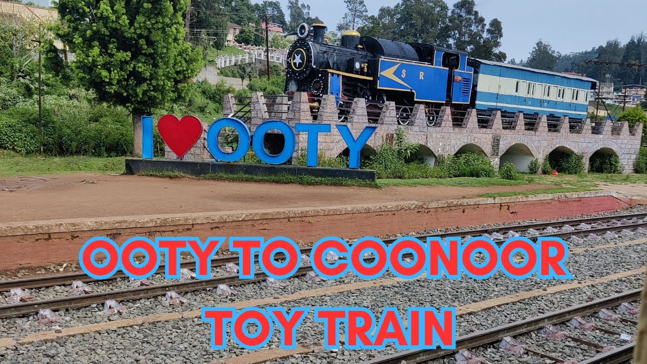 Ooty to Coonoor Toy Train Journey Nilgiri Mountains Indian Railways