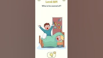 DOP 2 Delete One Part 🗑🧼🪠 level 204 who is he scared of? #shorts