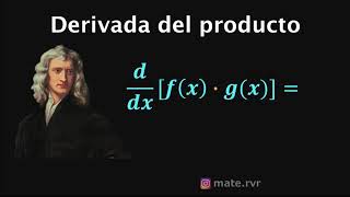 Derivada del producto de dos funciones 🤓🧮 — Rivera