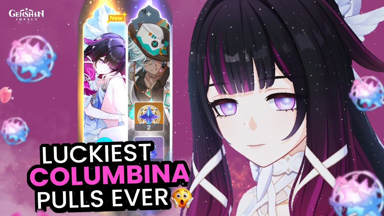 ✅ Luckiest Columbina Pull Ever! INSANE Gacha Luck | Genshin Impact