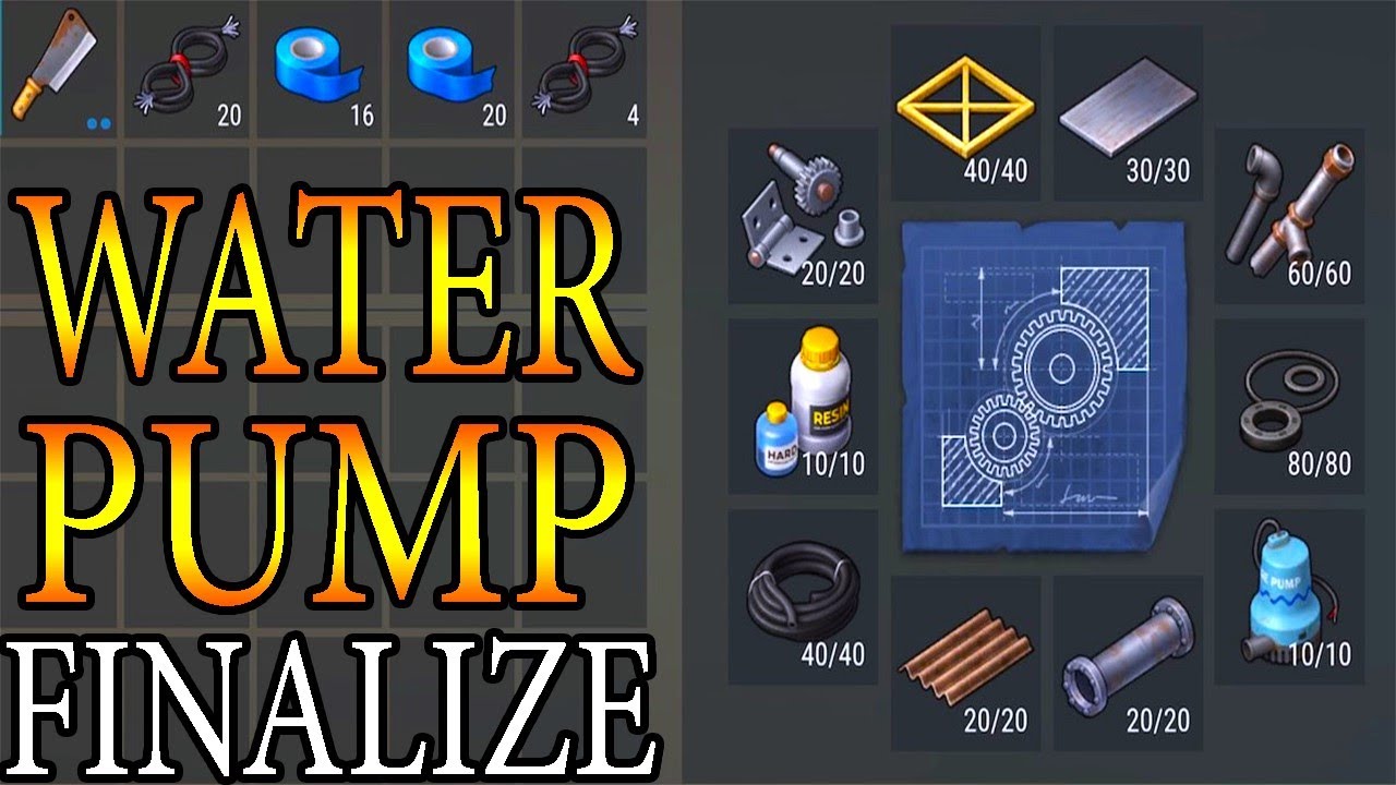 WATER PUMP LAST DAY ON EARTH LDOE YouTube