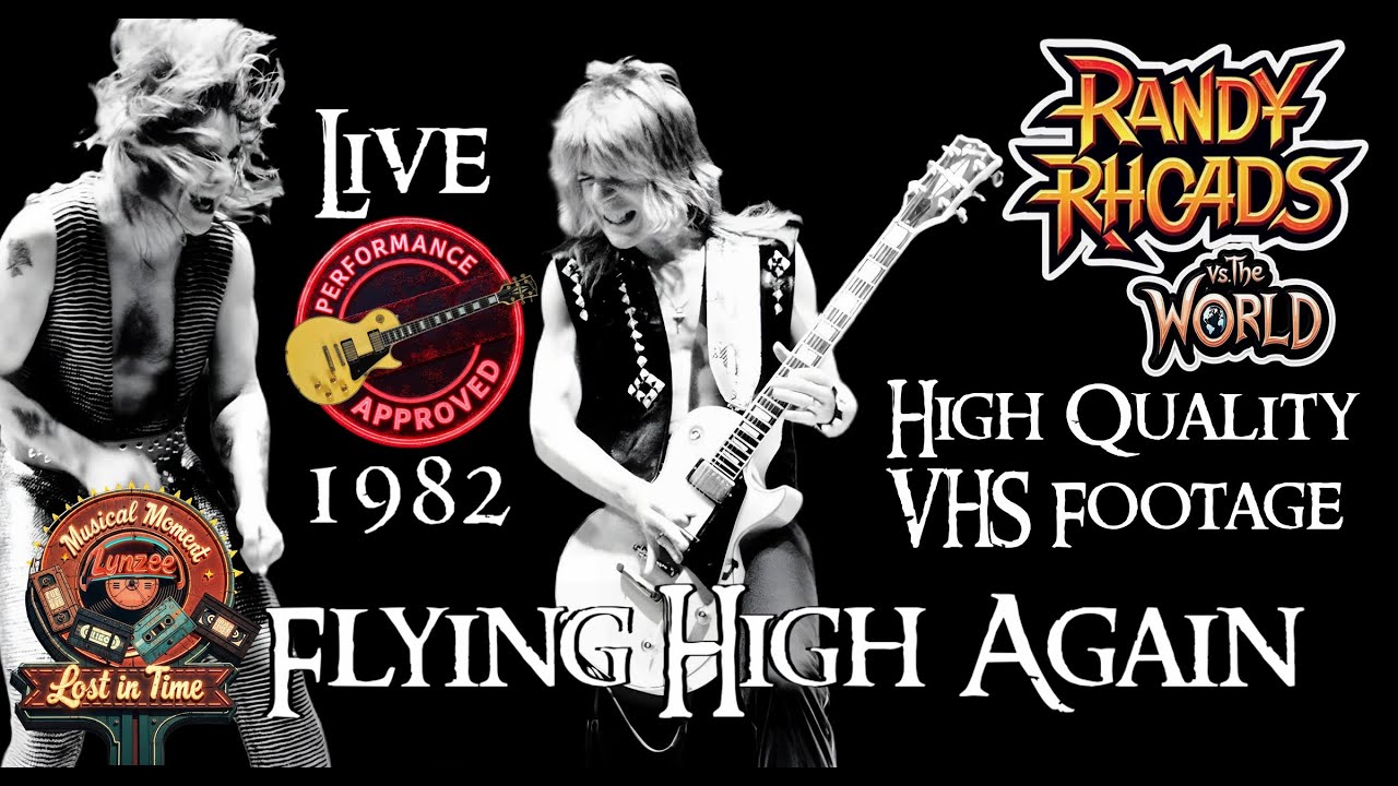 Randy Rhoads & OZZY | Rare 1982 VHS Recording | 