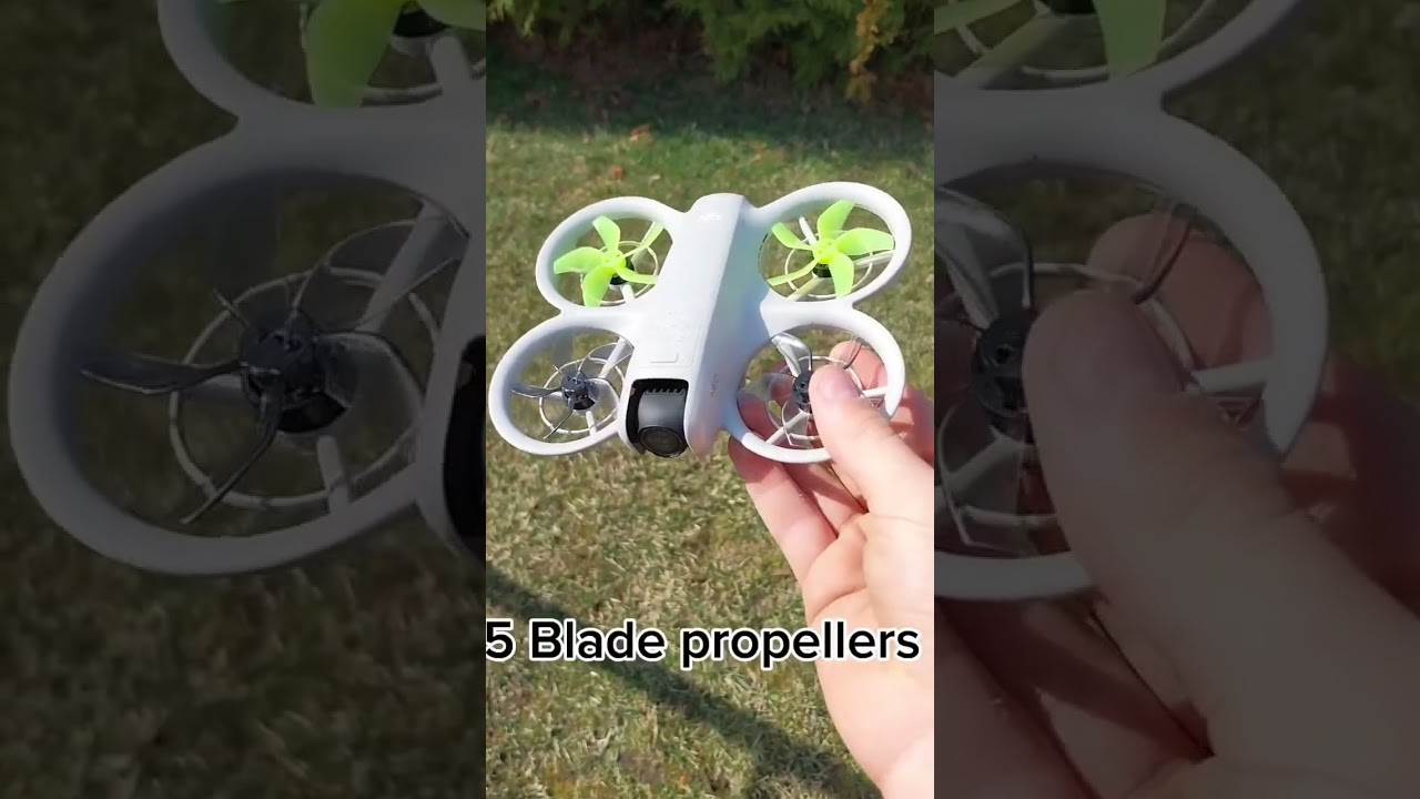 DJI neo sound test 3 vs 5 blade propellers