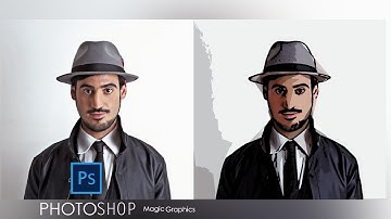 Photoshop Tutorial:How to QUICKLY create stylish sketch,POP ART portraits from photos