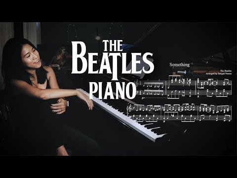 Something The Beatles Piano With Sheet Music