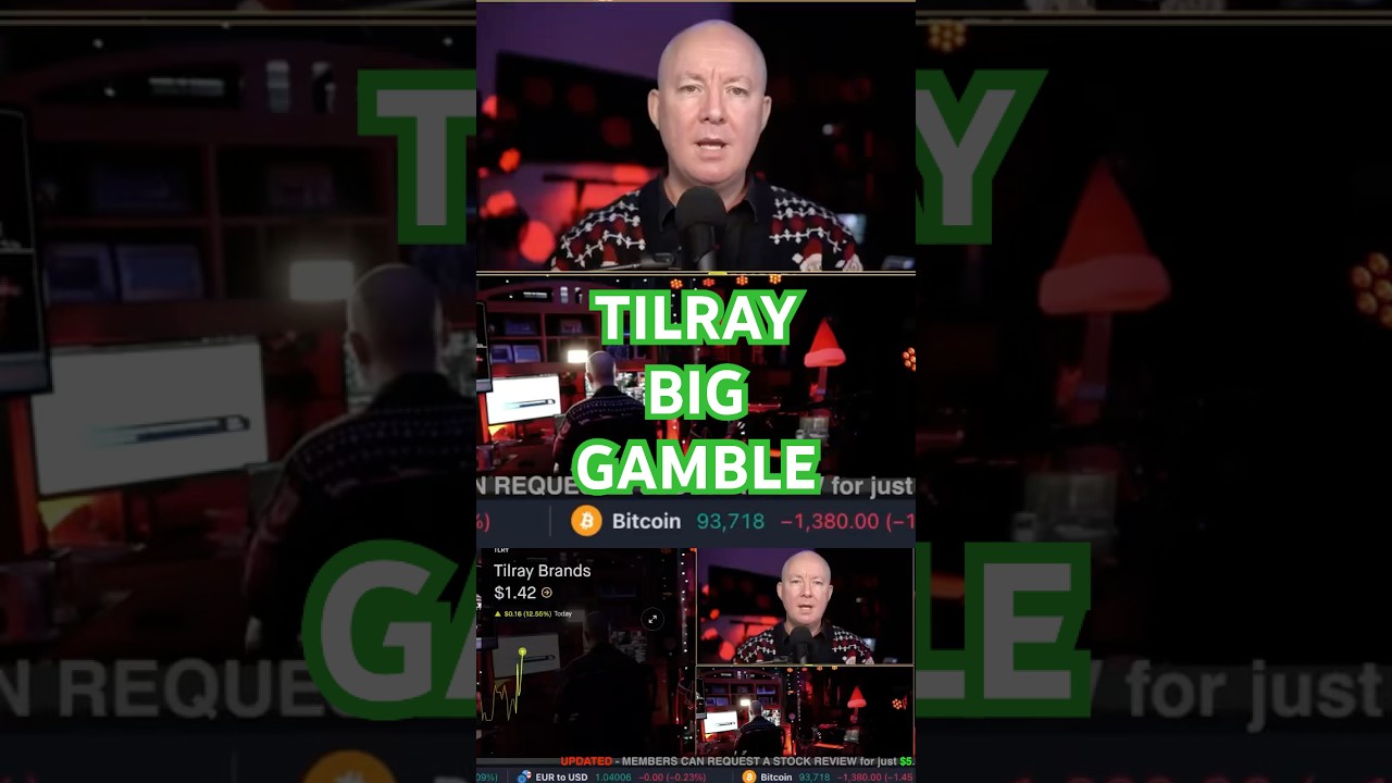 TLRY Stock -TILRAY Brands GAMBLE! 