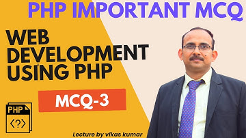 PHP MCQ Challenge: Test Your Web Development Knowledge | MCQ-2 on Web Development Using PHP |