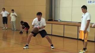 バスケの基本技術ピボット 調整さん