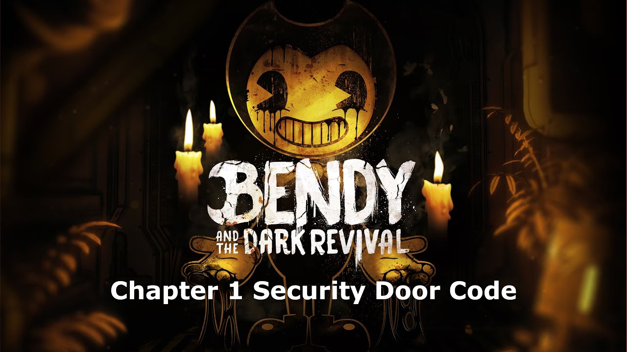 Bendy And The Dark Revival - Chapter 1 Security Door Code - YouTube