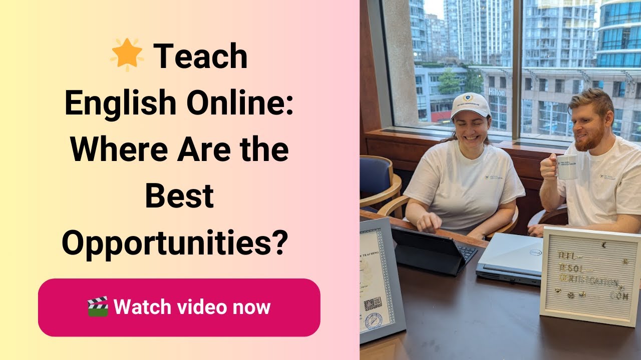 Where can you teach English online to adults? - YouTube