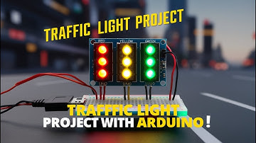 How to Make a Traffic Light Using Arduino Uno Project for Beginners #electronics#coding#robotics