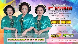 Sedekah Bumi Sumur Tulung Kajangan - Magersari. KYAI MADURETNO. Nyi Pipit-Nyi Ida- Nyi Prila. Malam